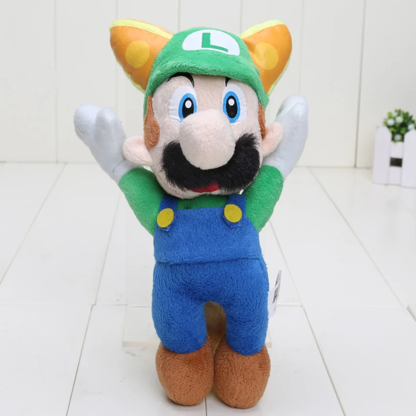 C green mario Супер Марио Плюшевые игрушки 6-25 см Luigi Сухие Кости жаба Йоши Принцесса Персик Дейзи плюшевые игрушки куклы День рождения - Цвет: C green mario
