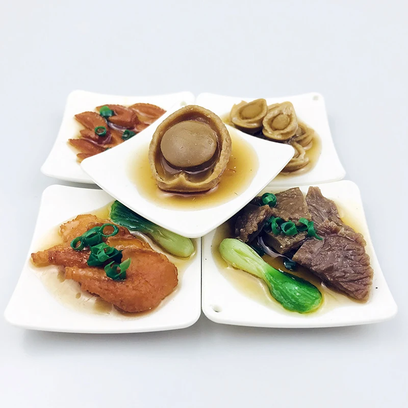 2 шт 1/6 масштаб китайская вкусная еда для кукольного домика миниатюрная еда для игр для Барби, Blyth кукла реквизит для фотосессии