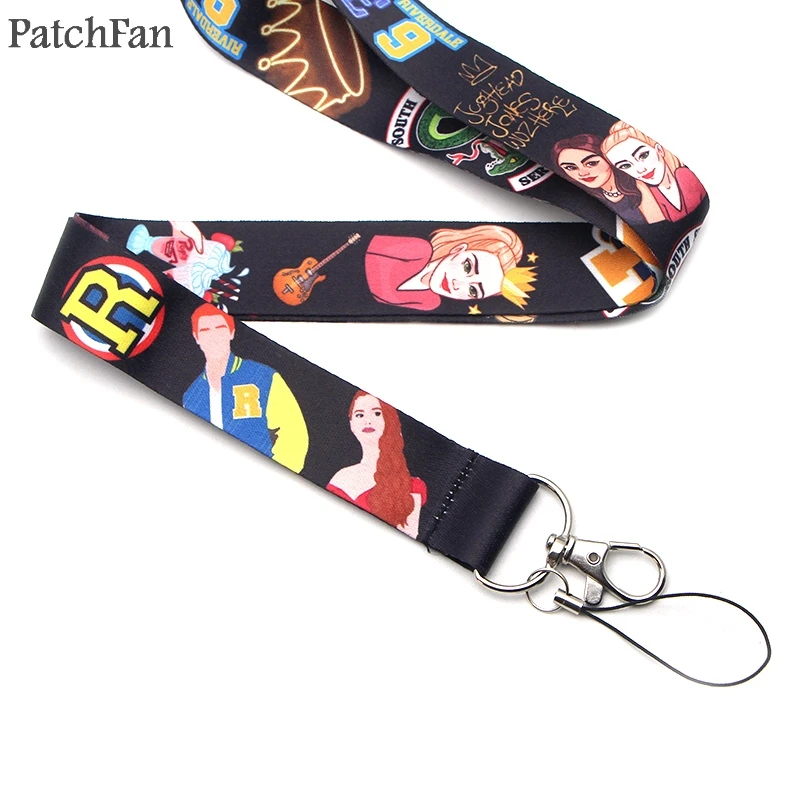 Patchfan ривердейл фильм шеи ремешки для ключей очки держатель для карт Бисера Брелок телефоны камеры webbings A1420