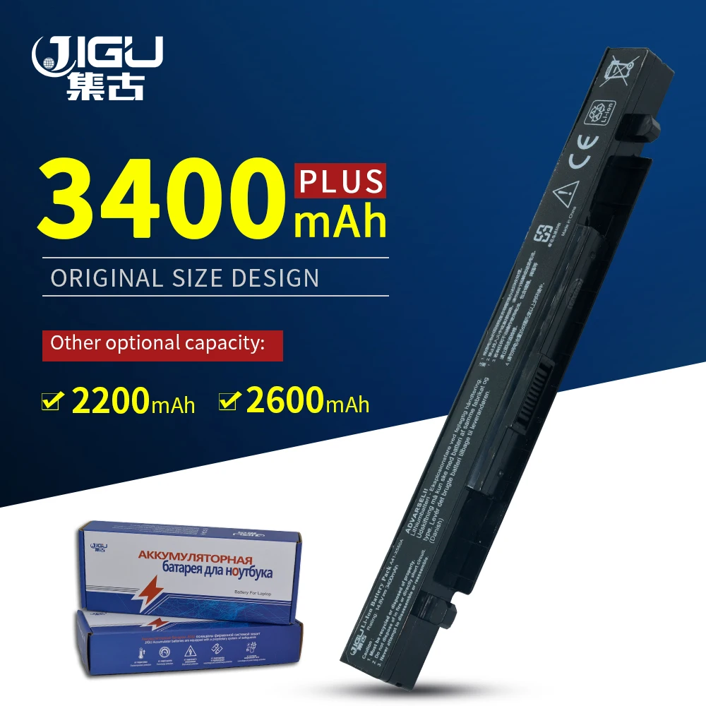 JIGU Laptop Battery For Asus P550C P550L R409C R409L R409V R510C A41-X550 X450C A450 X450V A41-X550A P450C F450 P450L P450V