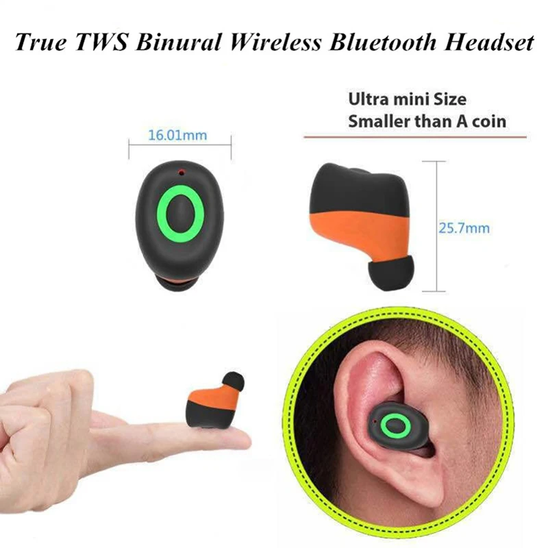 Вкладыши Bluetooth 4.2 наушники Беспроводной Наушники blutooth Спорт гарнитура общие