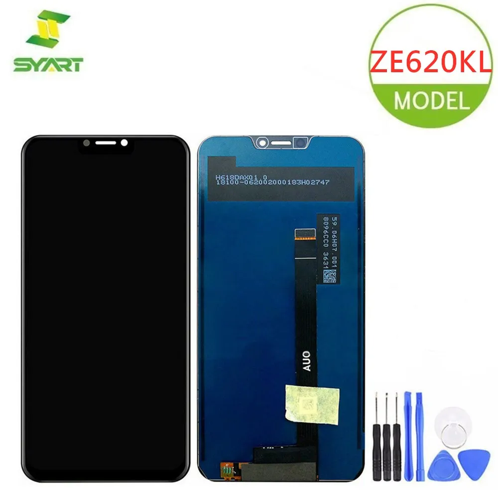 Для ASUS ZenFone 5 2018 Gamme ZE620KL ЖК дисплей кодирующий преобразователь сенсорного экрана в