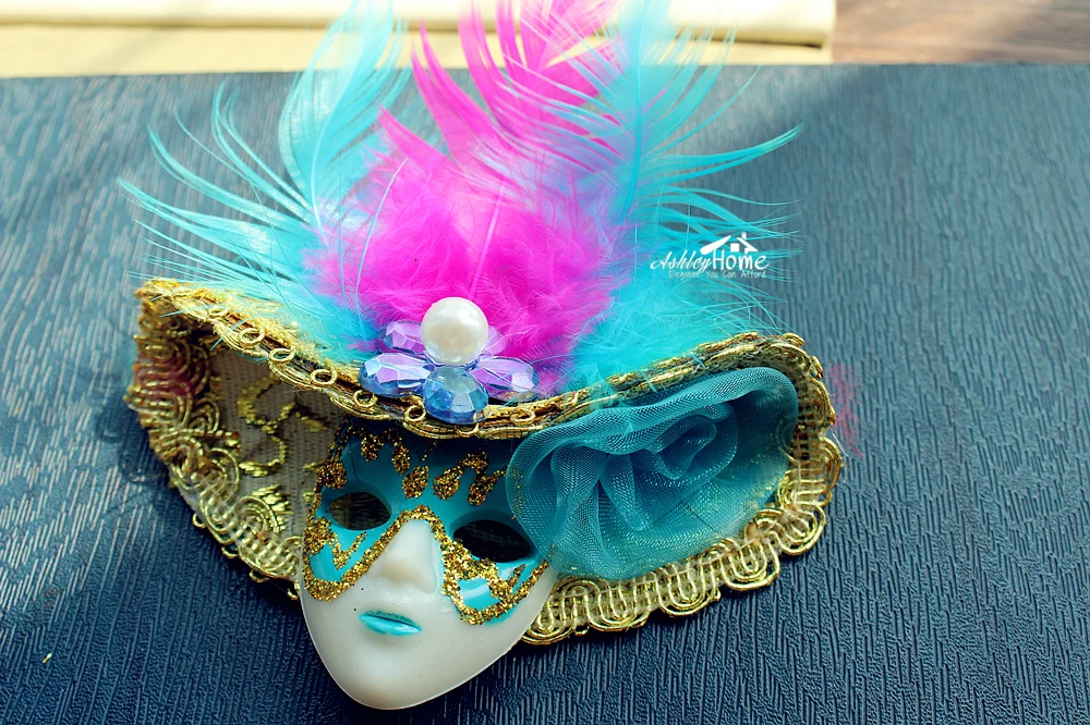 Италия ежегодный фестиваль Карнавал Венеция сувенир 3D маска магнит на