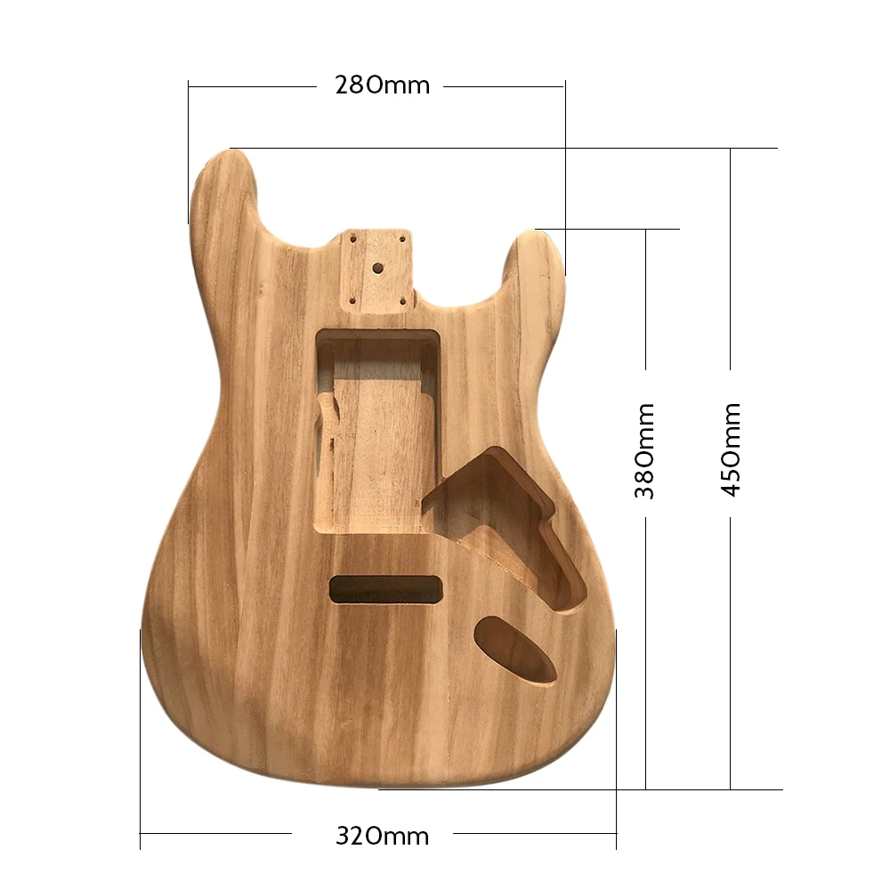 Новый корпус гитары ствол ST Материал корпуса электрогитары кленовый Гитары