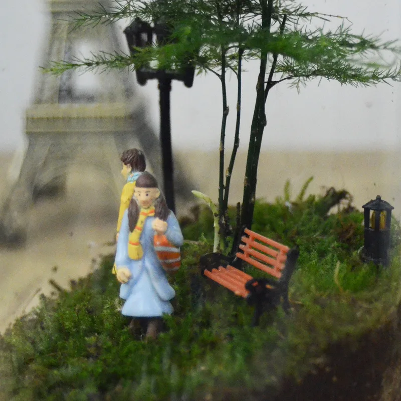 Миниатюрный Искусственный Мини парк кресло микро маленький мир декоративное