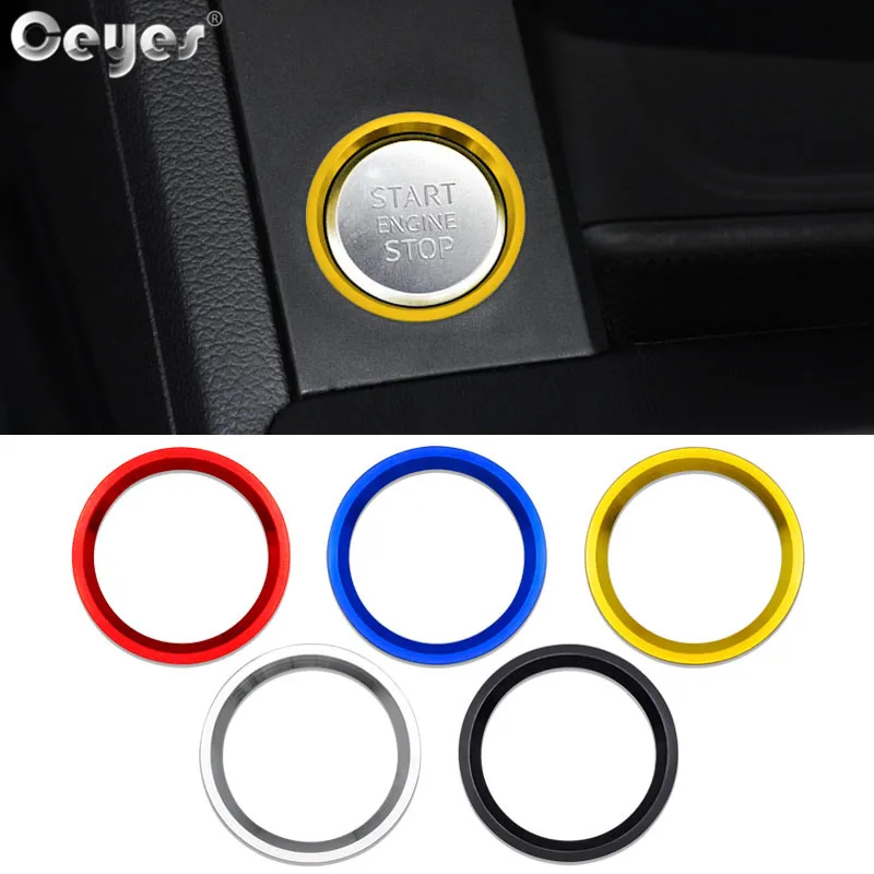 Кольцо наклейка Ceyes для Audi A4 A7 4G8 Q5 8R B8 A5 8T A6 C7|Наклейки на автомобиль| |