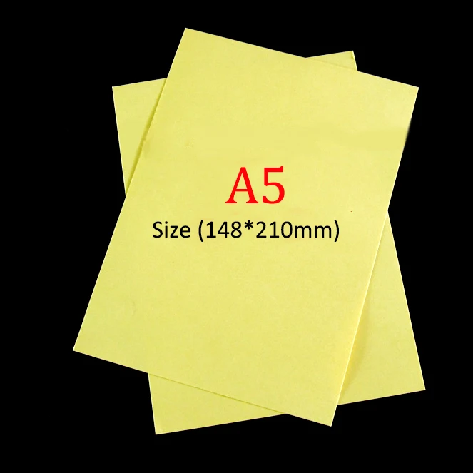 

A5 Double Sided Adhesive Tape 148*210mm Strong Adhesive Good For Hardcover,Photo Albums,Brochures,Menu,Folder,etc