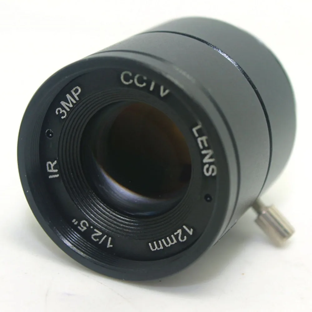 12 мм/F1.4 HD 3MP 1/2. 5 &quotфиксированный инфракрасный CS крепление объектива для камеры