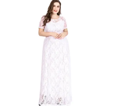 Vestidos De Festa Longo Платье 2018 новое летнее винтажное 6XL Плюс Размер Облегающее вязаное