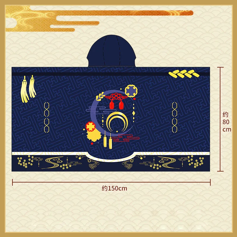 Аниме Touken Ranbu онлайн Mikazuki Munechika Tsurumaru Kuninaga плащ накидка с капюшоном пальто детская
