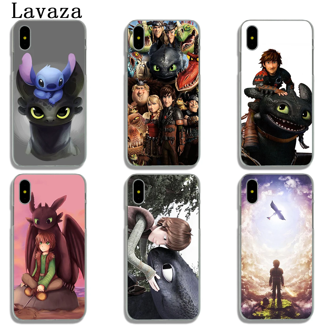 Lavaza Toothless Train Your Dragon Hard Phone Case for iPhone XR X XS 11 Pro Max 10 7 8 6 6S 5 5S SE 4S 4 Cover | Мобильные телефоны