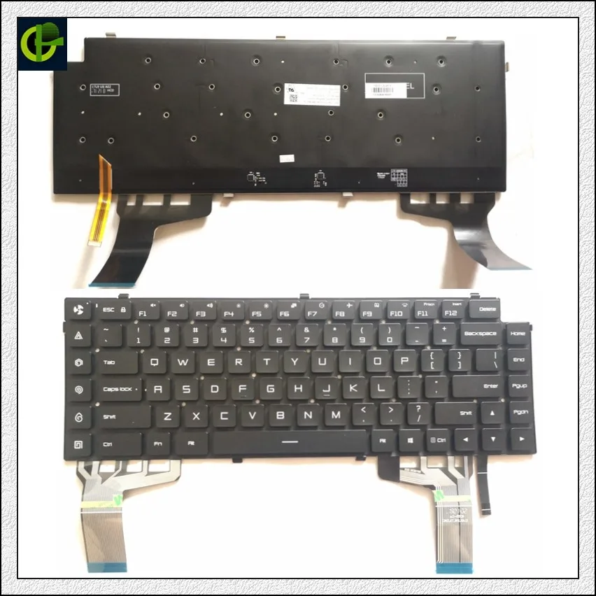 Оригинальная английская цветная RGB клавиатура с подсветкой для игрового