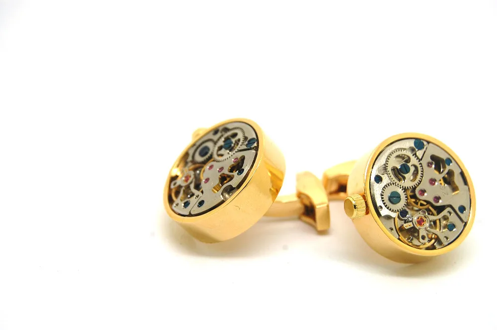 Для мужчин Jewelry Высокое качество запонки s серебряные часы бренд свадебный
