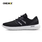 Onemix мужские кроссовки для бега для женщин черные дышащие дизайнерские спортивные кроссовки для бега на открытом воздухе спортивные кроссовки для прогулок