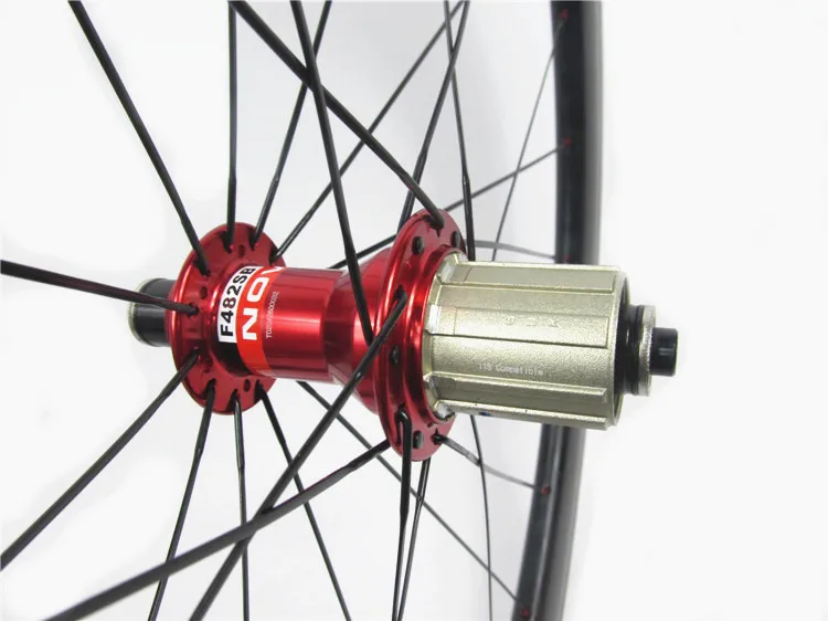 Novatec hub 60 мм трубчатая клинчерная колесная пара! Дорожные Углеродные колеса 20/24H