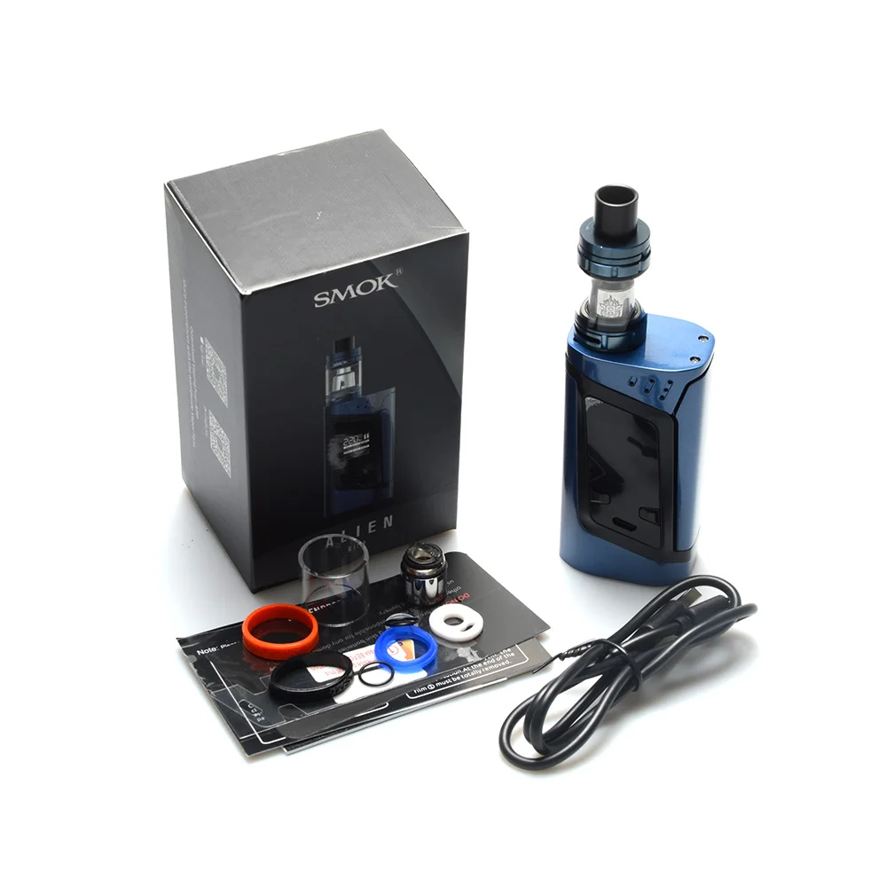 Оригинал Smok чужеродных комплект чужой 220 Вт поле Mod с 3 мл TFV8 маленьких танк
