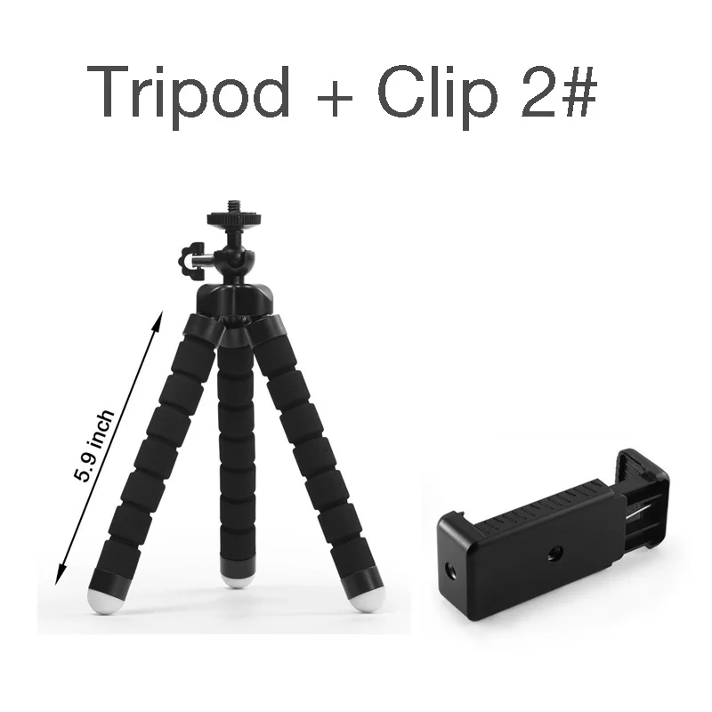 DUSZAKE гибкий Gorillapod Octopus мини штатив для телефона камеры Мини штативы для телефона Мобильный штатив для iPhone Samsung Xiaomi - Цвет: Tripod