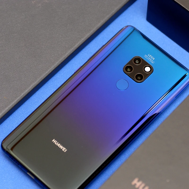 Huawei mate 20 мобильный телефон 6 53 "полный экран 4000 мАч Kirin 980 Восьмиядерный Android 9 NFC