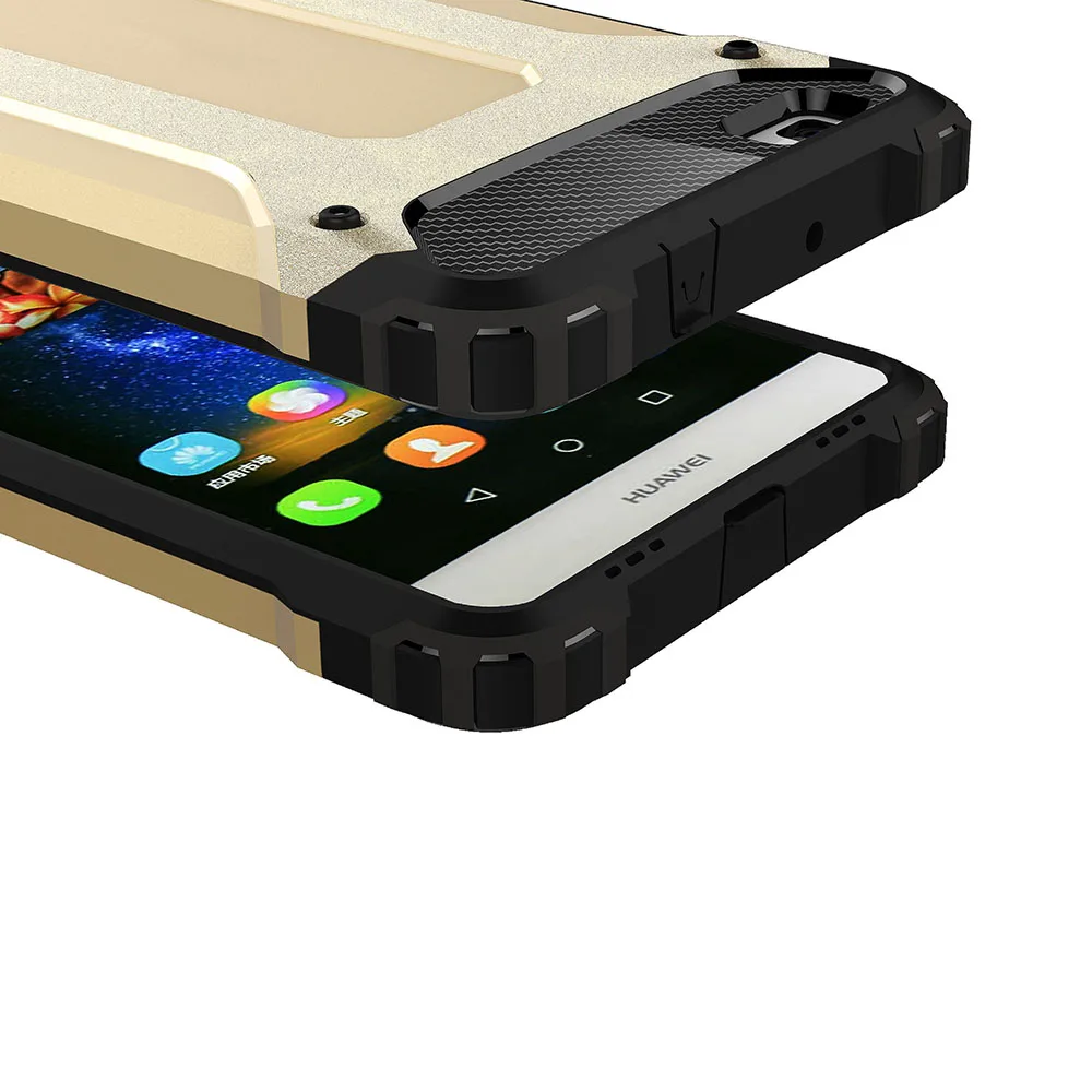 Voth Heavy Duty Protection case For HUAWEI P8 Case LITE 2017 2016 Cover PC+TPU Back |