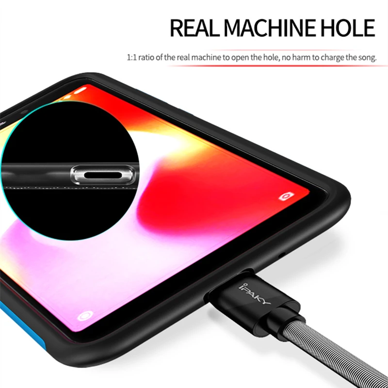 Чехол для Xiaomi Redmi 6 iPaky Pro силиконовый гибридный противоударный защитный чехол из