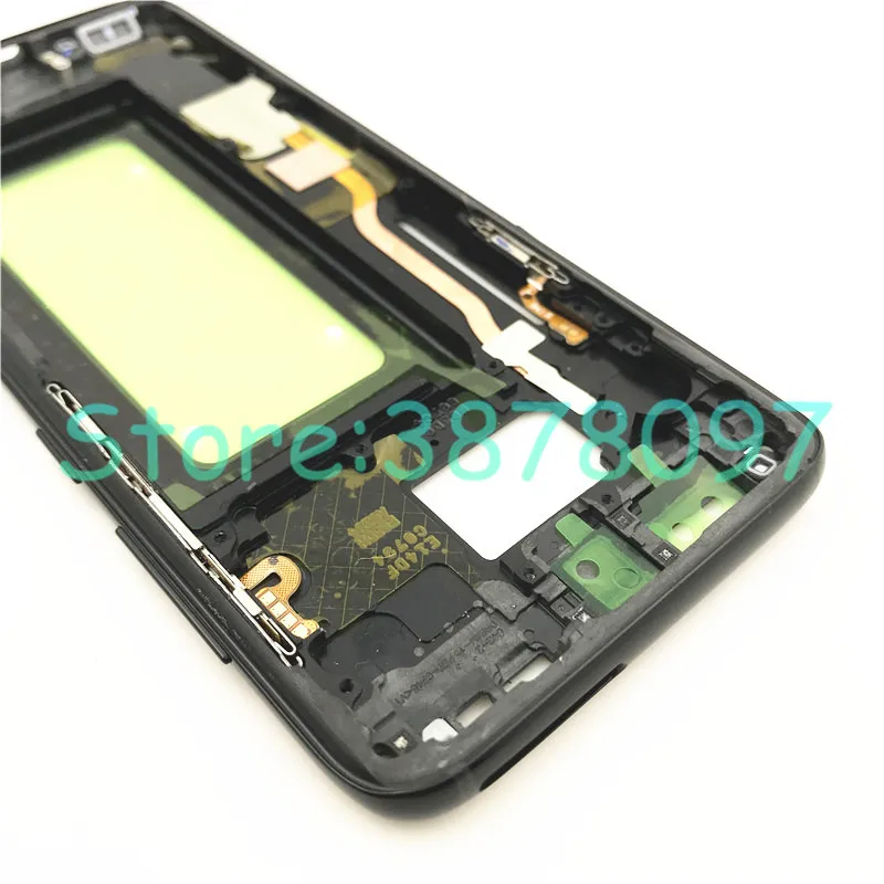 Оригинальный новый корпус средней рамки для Samsung Galaxy S8 Plus G950 G955 задний Bezzel с
