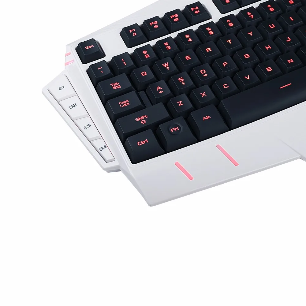 Redragon ASURA игровая клавиатура 7 цветов светодиодный подсветка 8 программируемых макро клавиш компьютерная мембранная геймерская клавиатура K501