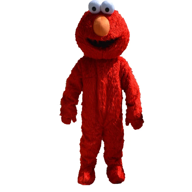 

elmo costumes for adults elmo mascot costume elmo mascot adult clothing sales high quality Long Fur Elmo Mascot Costume