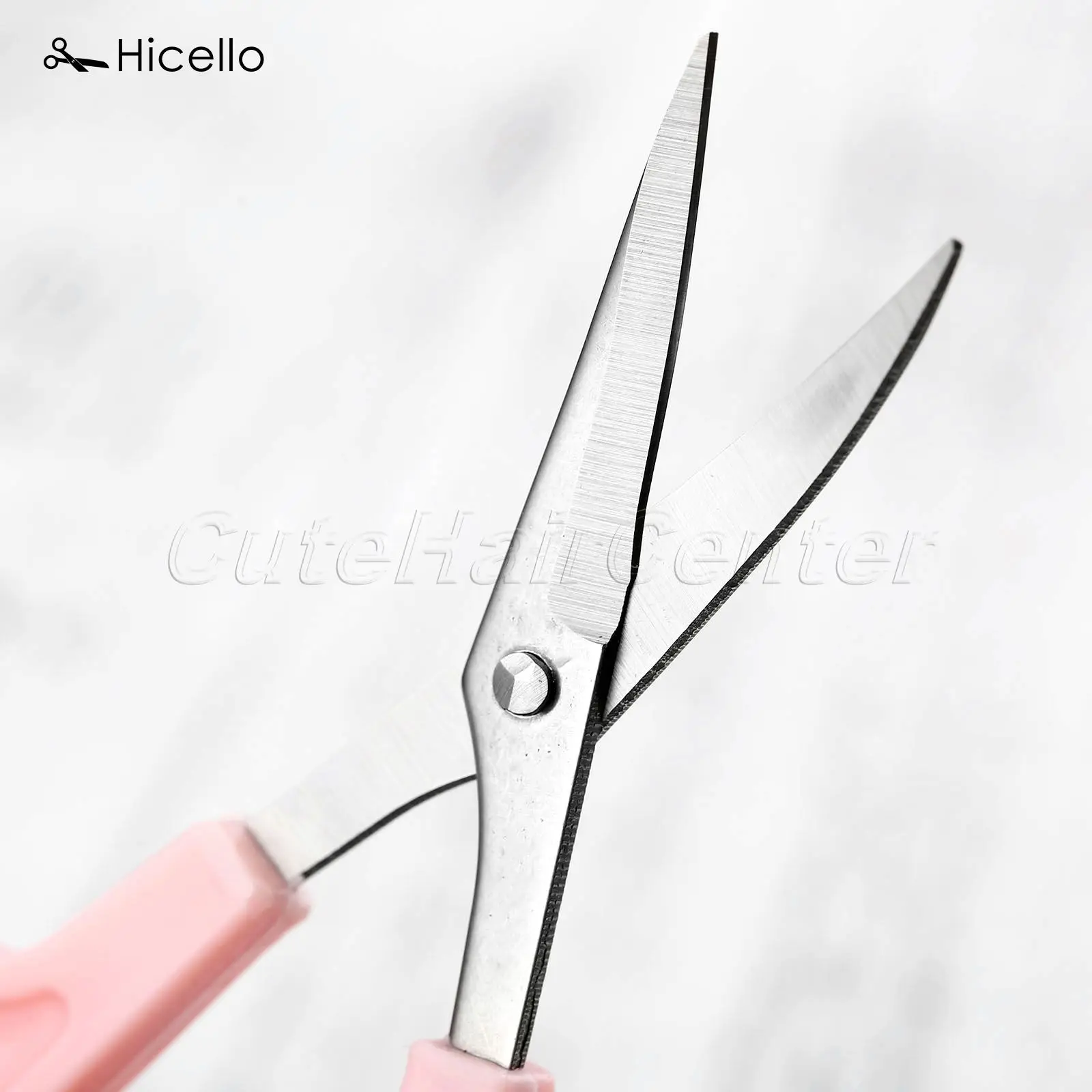 Hicello 1 шт. нержавеющая сталь нитеобрезатель вышивка ножницы изогнутые лезвия ножниц портной Обрезка вышивки крестом «ножницы»