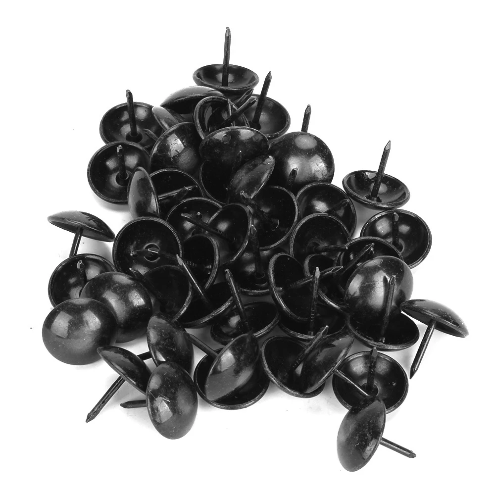 100 шт черные коробки ювелирных изделий/диван/барабанные гвозди/декоративные