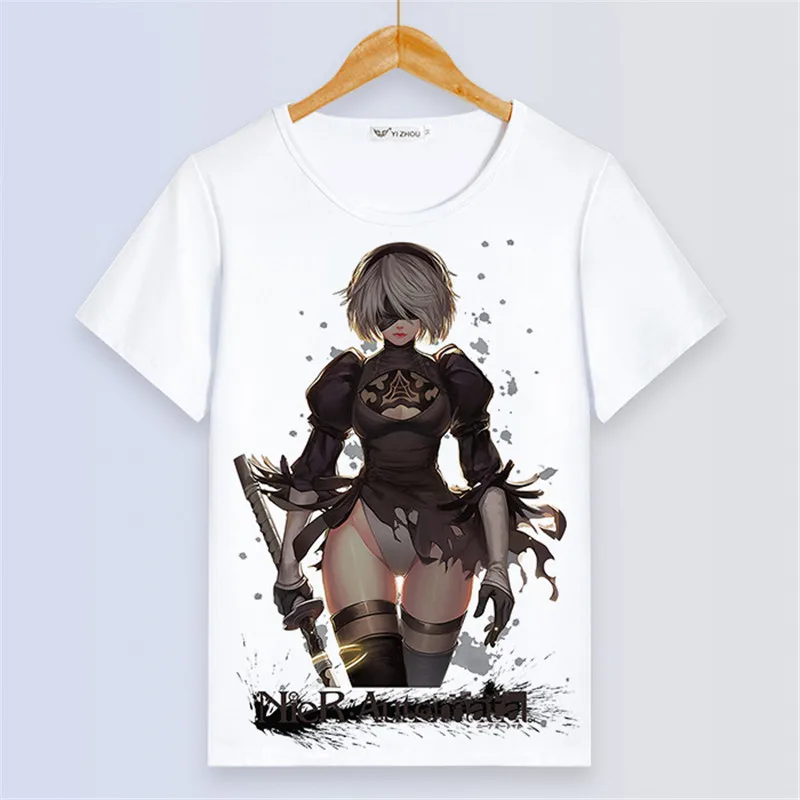 Футболка мужская с принтом NieR:Automata YoRHa тип A No. 2 пикантная футболка унисекс
