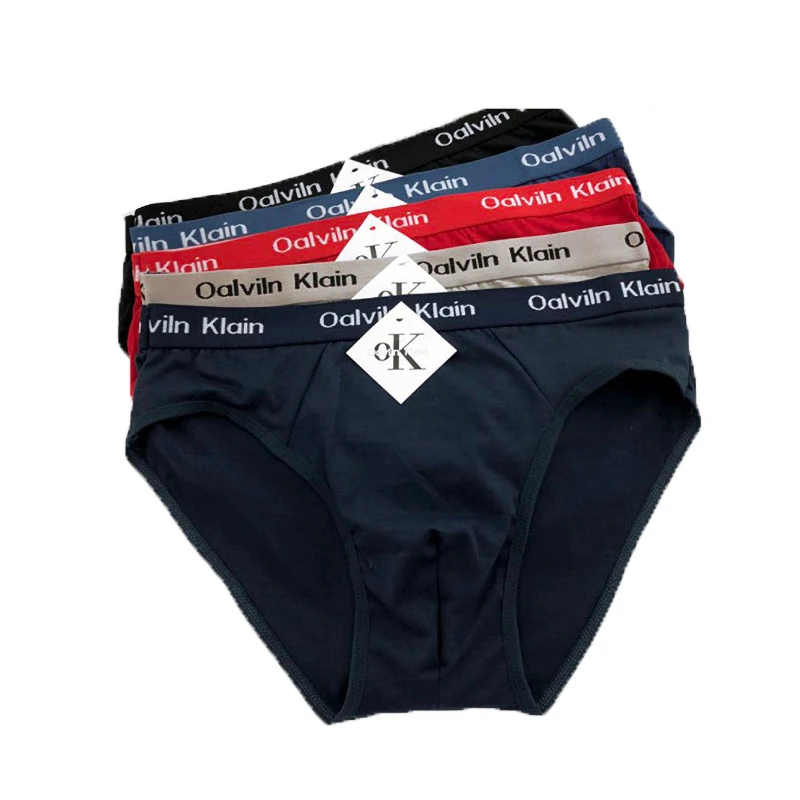 5 шт./лот дышащее Мужское нижнее белье новинка 2019 мужские хлопковые трусы удобные