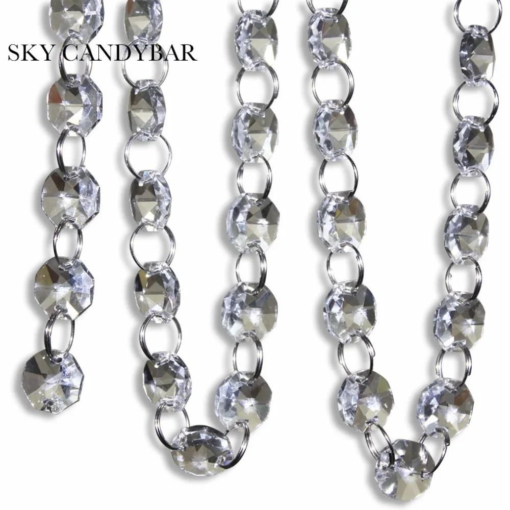 SKY CANDYBAR 33 футов кристально чистый акриловый шарик Гирлянда Люстра Висит