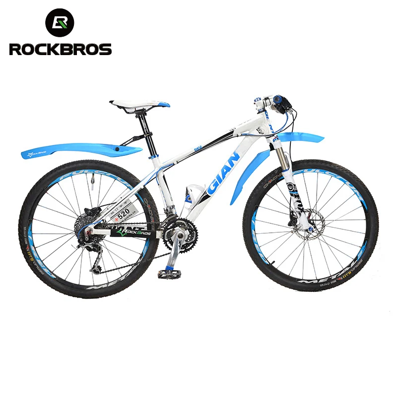 ROCKBROS 26 ''горный велосипед Передняя Задняя LED брызговик Набор Велосипед прочный