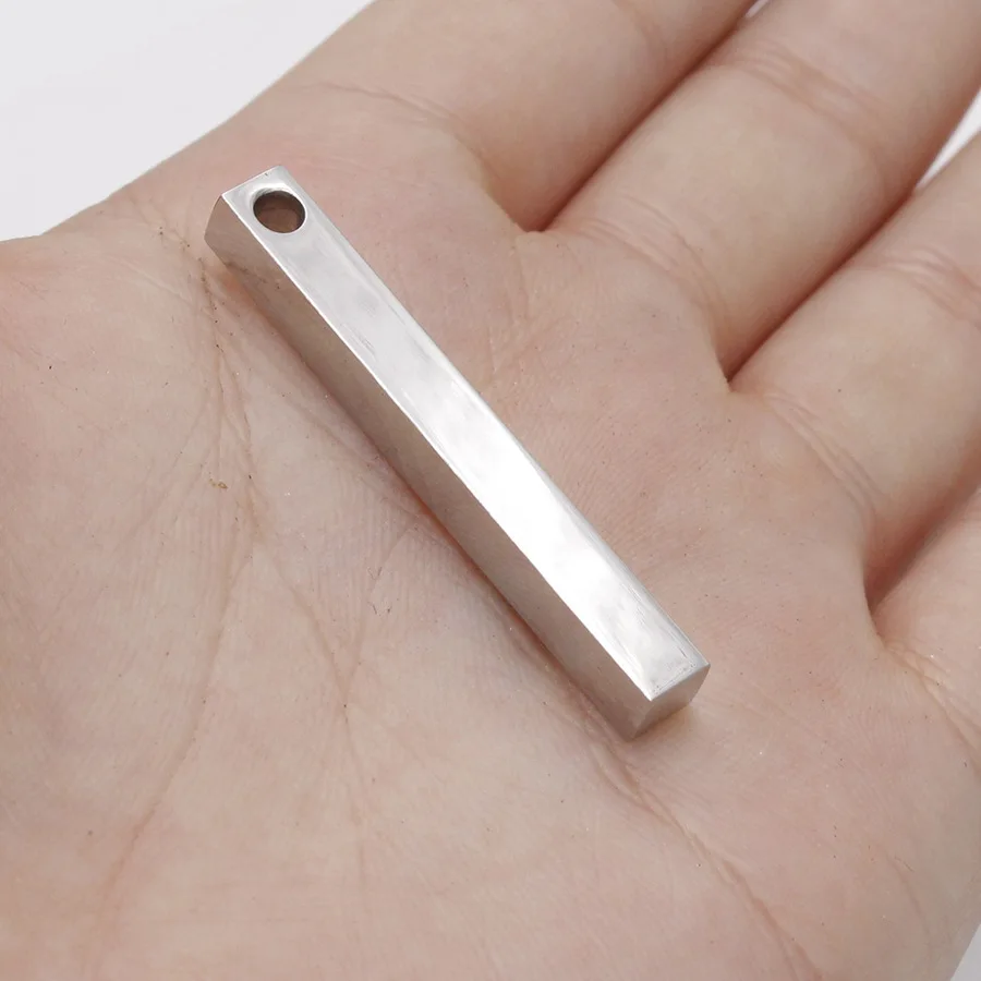5x40mm Stainless Steel Polished Golden Color Long Pendant for Jewelry Making DIY Findings Accessories | Украшения и аксессуары