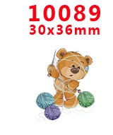 10089 30 шт. Герой мультфильма плоское украшение из смолы PR 9919 - Цвет: 10089