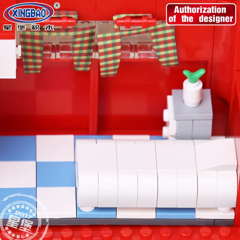 XingBao 03012 1505 шт. реальные технологии серия MOC набор красных монстров детские