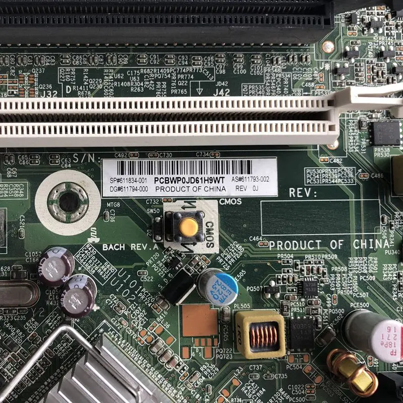 Настольная плата 611834 001 для HP Compaq 8200 8280 611793 002 611794 000 LGA1155 100% тестирование Полная