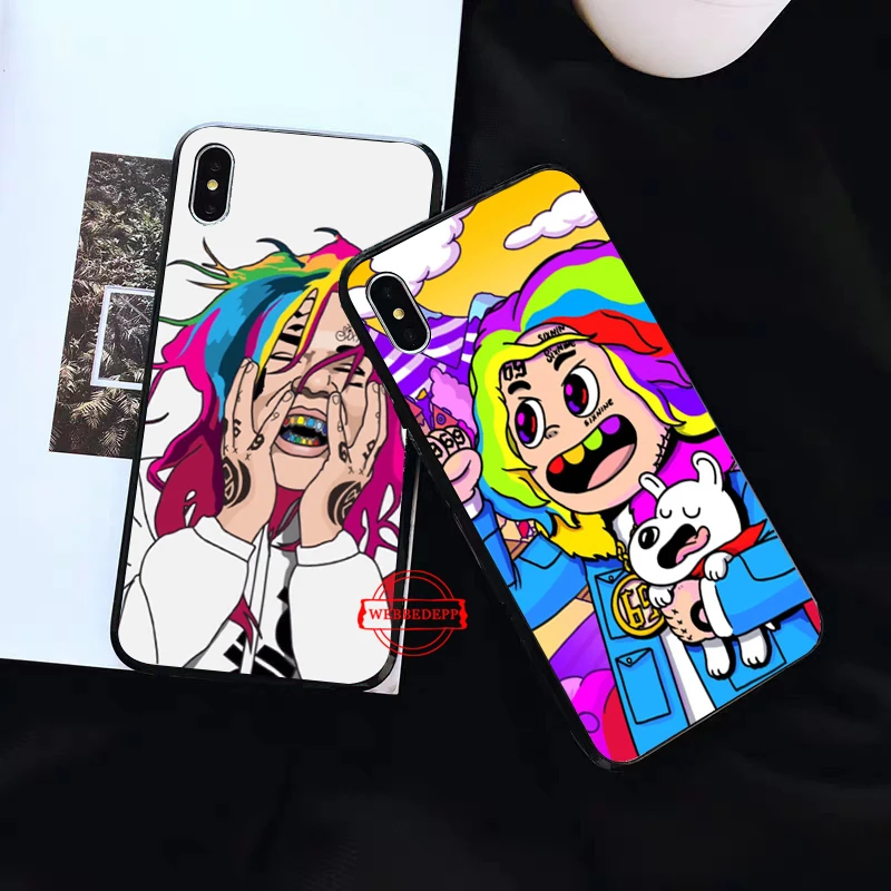 Силиконовый мягкий чехол в стиле хип хоп rapero Tekashi 69 для iPhone 5 SE 5S 6 6S Plus 7 8 11 Pro X XS Max