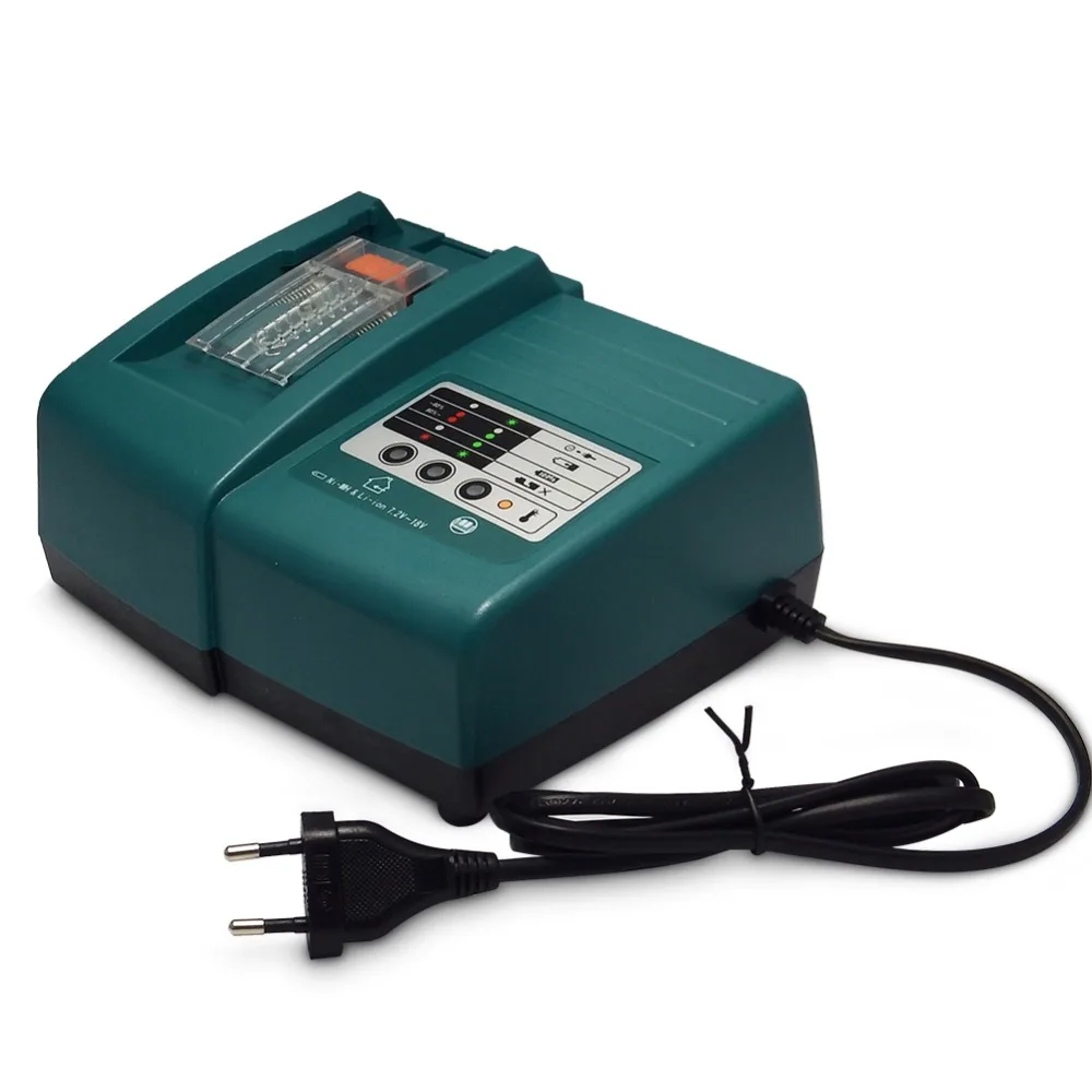 

Newest 14.4V/18V Li-ion Battery Charger for Makita BL1830 BL1815 BL1460 BL1860 DC18RC DC18RA Batteries
