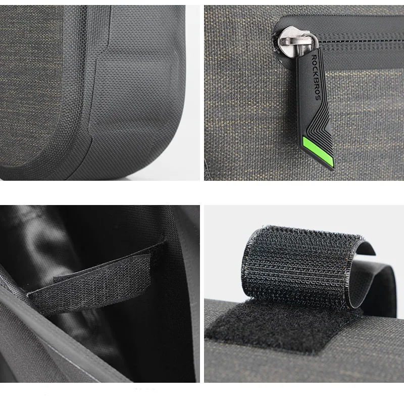 RockBros Rainproof Cycling Bag Mountain Road Bike Nylon Handlebar Front Frame Tube Saddle Bicycle Accessories | Спорт и развлечения