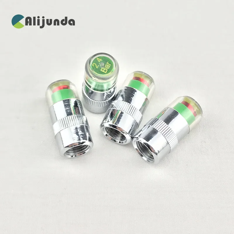 4 шт. датчик давления в шинах Видимый индикатор сигнализации автомобильные