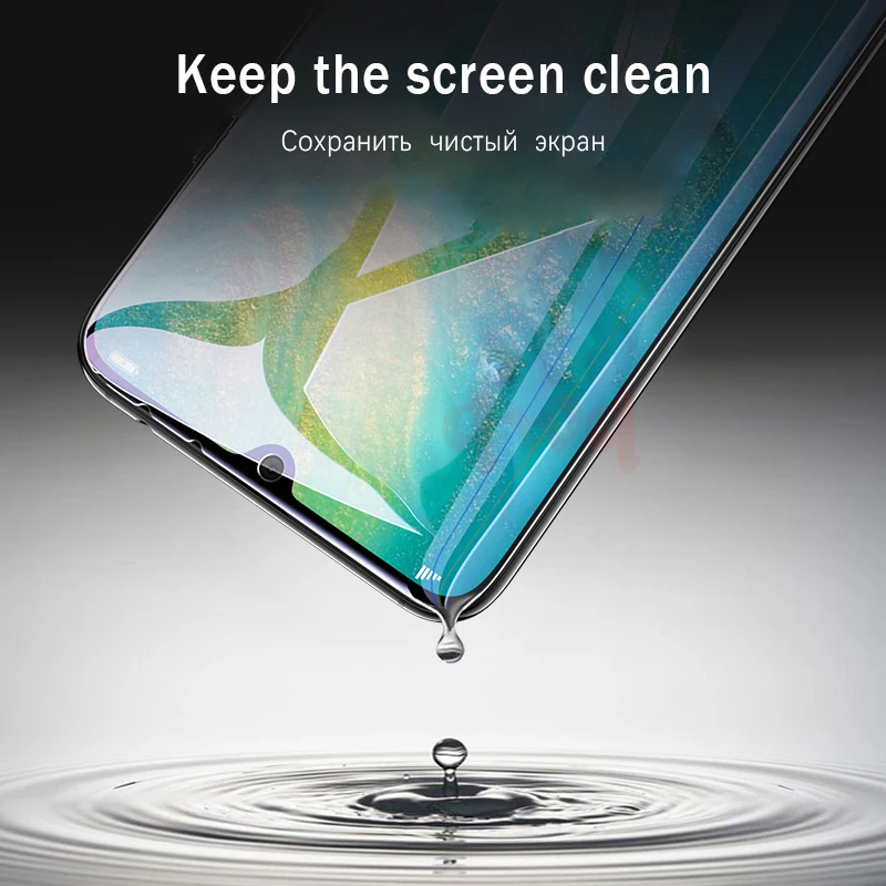 5D закаленное стекло для Huawei Mate 20 Lite Pro Полное покрытие 9H Защита экрана 10