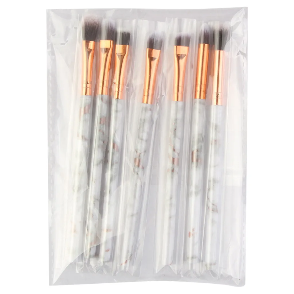 MAANGE 7 шт. мраморная текстура набор кистей для макияжа Косметика