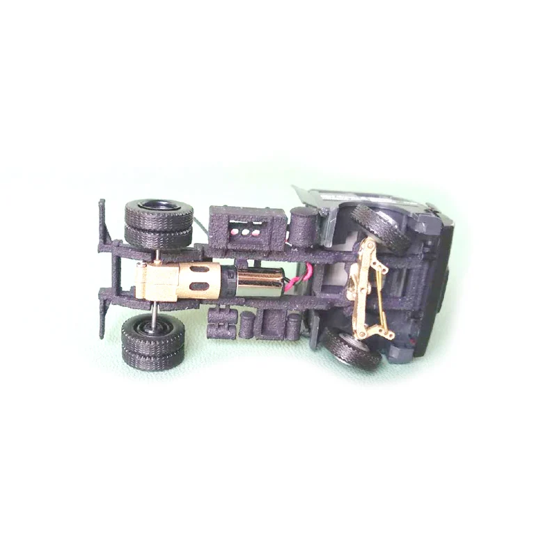 Dasmikro Das87 Das87E01 HO Масштаб 1/87 двухосный грузовик шасси Быстрый DIY комплект без кузова