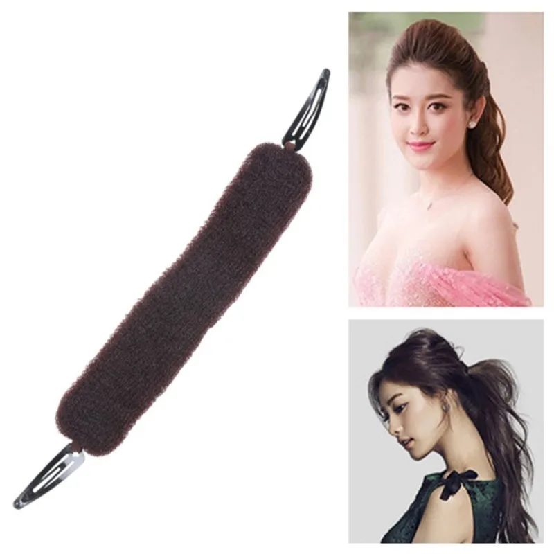 Женская модная Накладка для волос в стиле сделай сам губка ударов накладка из