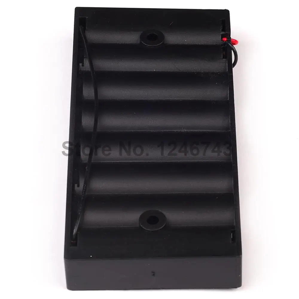 

2PCS 12V Battery Box 8 AA Batteries Storage Box Battery Clip Battery Box