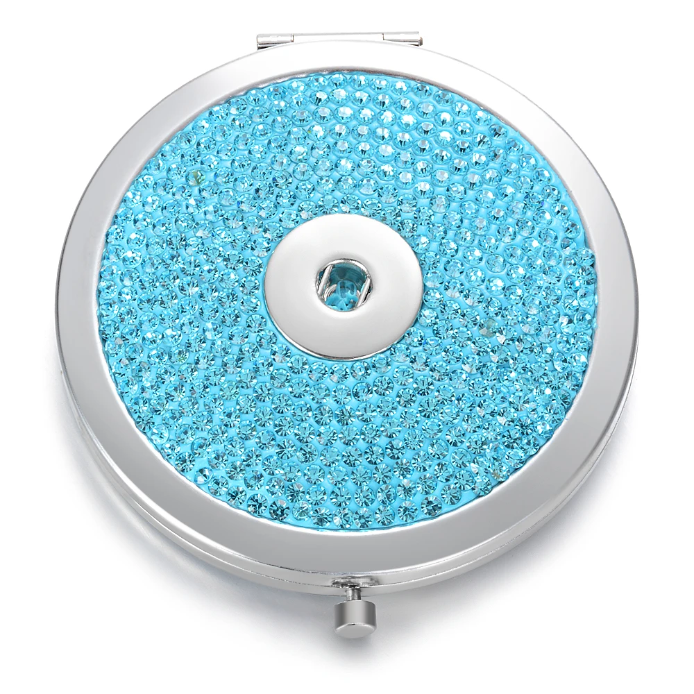 10 шт./лот 18 мм имбирь Кнопка оснастка ювелирной Портативный Женский Макияж