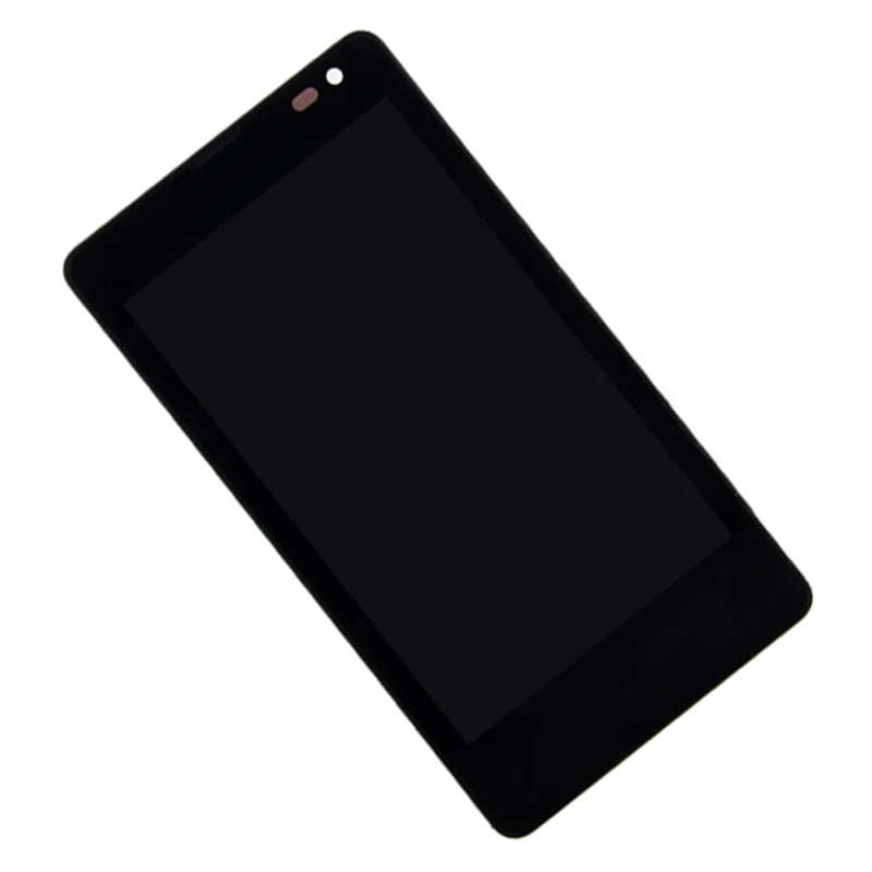 Для microsoft Nokia Lumia 435 1069 1070 ЖК дисплей с сенсорным экраном дигитайзер в сборе рамкой