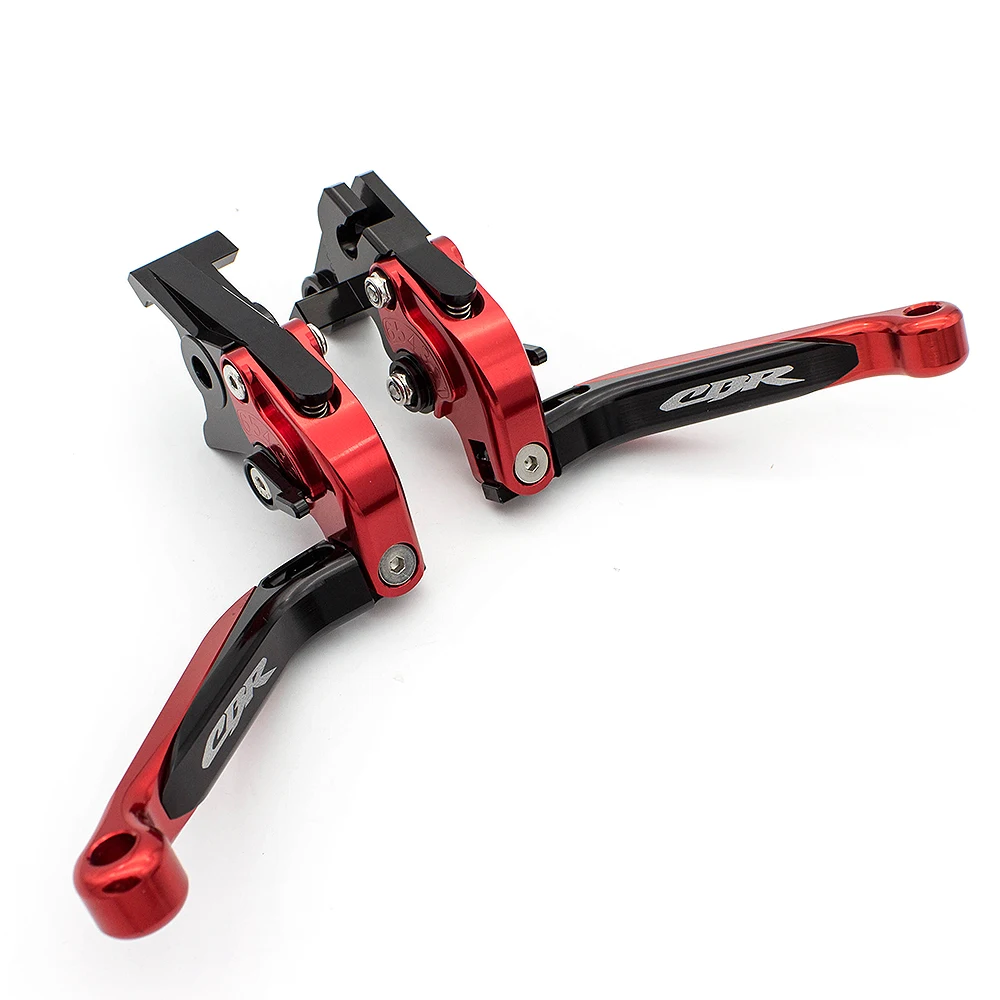

With CBR Logo CNC Aluminum Motorcycle Folding Extendable Brake Clutch Lever For Honda CBR650F CBR 650F CB650F 2014-2020