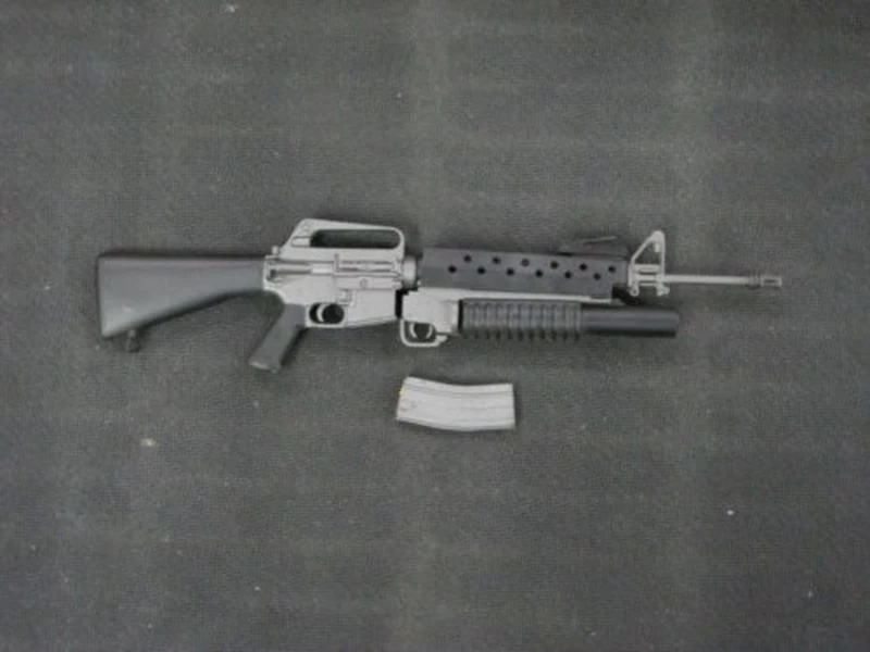 M16A1+ M203 Вьетнамская война США военный штурмовой 1/6 винтовка подходит 1" Солдат фигурка куклы Acc коллекции